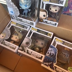 Funko Pops - Games Of Thrones /(5) Pops