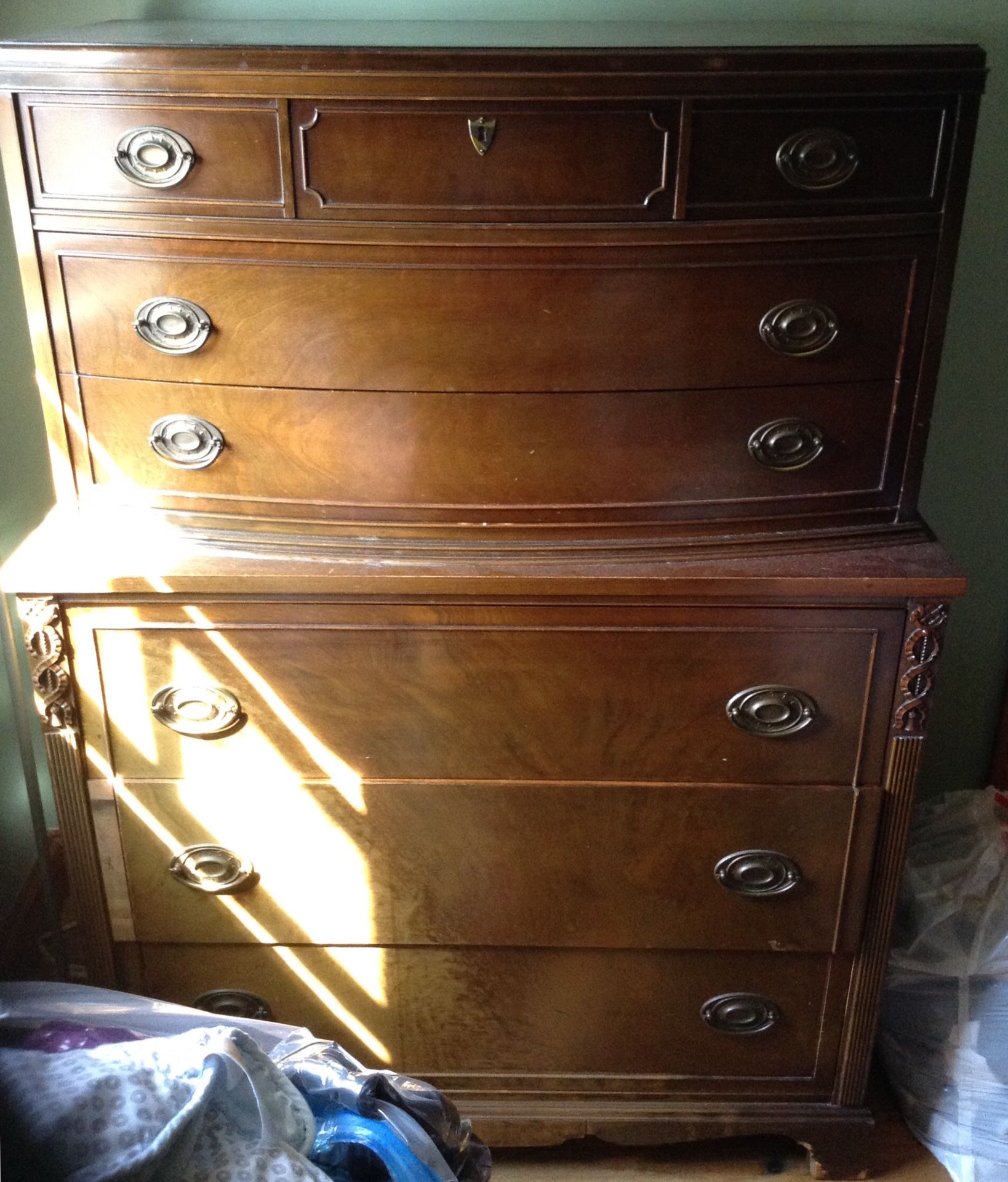 FREE! 1940's Duncan Phyfe Mahogany Bedroom Set