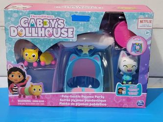 Gabby's Paw-tastic Pajama Party For Dollhouse 
$8 each (Two Available)