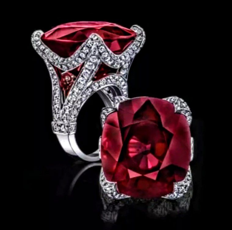 S925 Ruby Ring size 7