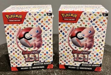 Pokémon Scarlet & Violet 151 Booster Bundle Box Includes 6 Booster Packs