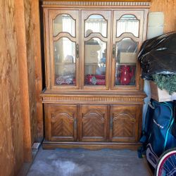 Vintage China Cabinet 