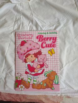 Strawberry Shortcake coloring and activity book