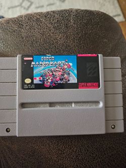 Super Mario Kart Super Nintendo Game