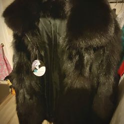 FOX FUR JACKET 