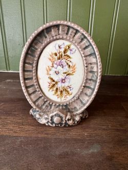 Vintage ceramic plaque