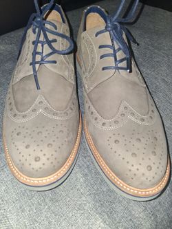 1901 Brogue Suede Shoes