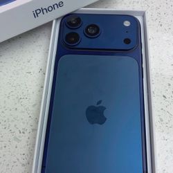 Smartphone 17 Pro Max Style – 6.9”, 1TB, Deep Blue (Brand New) 