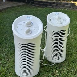 Febreze HEPA-Type, Small Room Mini Tower Air Purifier, White, 11 oz