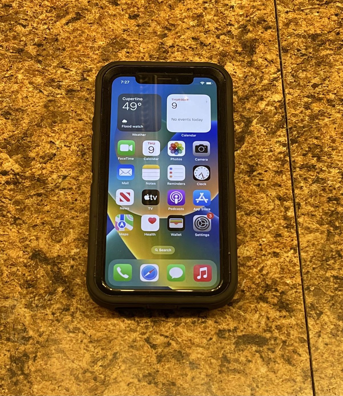 iPhone X With Otterbox 