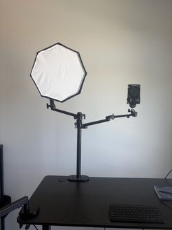 Neewer camera and light desk mount