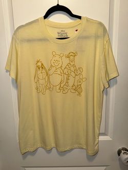 New with tags Disney Winnie the Pooh Piglet Tigger Eeyore Women super soft Tee Shirt size X-Large