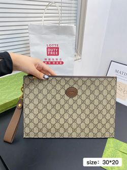 GG Leather Fashion Clutch Bags 