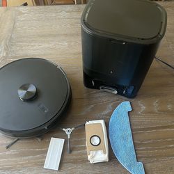 Robot Vacuum and Mop Combo, Self Emptying Station