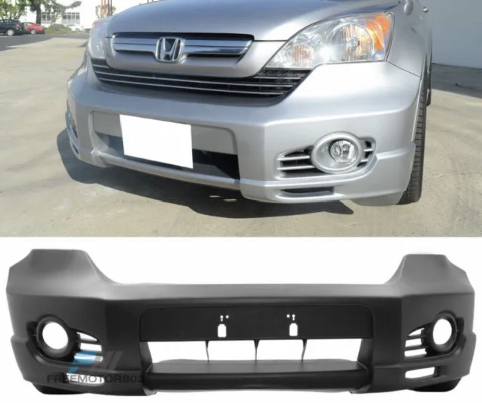 Fits 07-09 Honda CRV CR-V MD Style Front Bumper Conversion Replacement PP
