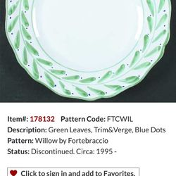 Crate And Barrell Dinner set