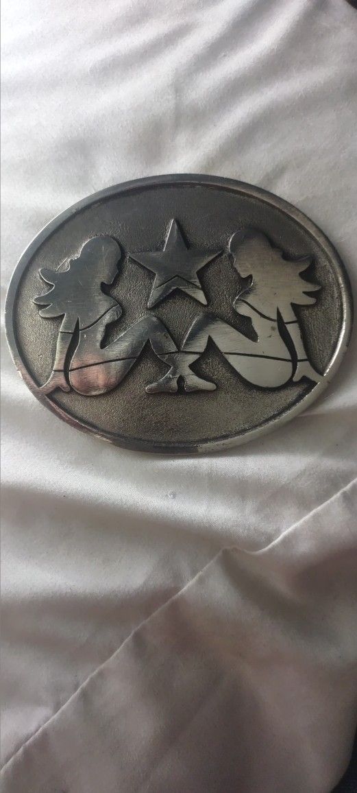 Mudflap Girl Belt Buckle