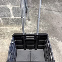 Rolling Filing Cart Like New Black 