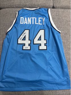 Adrian Dantley Signed Autograph Custom Jersey - Beckett COA- Buffalo Braves