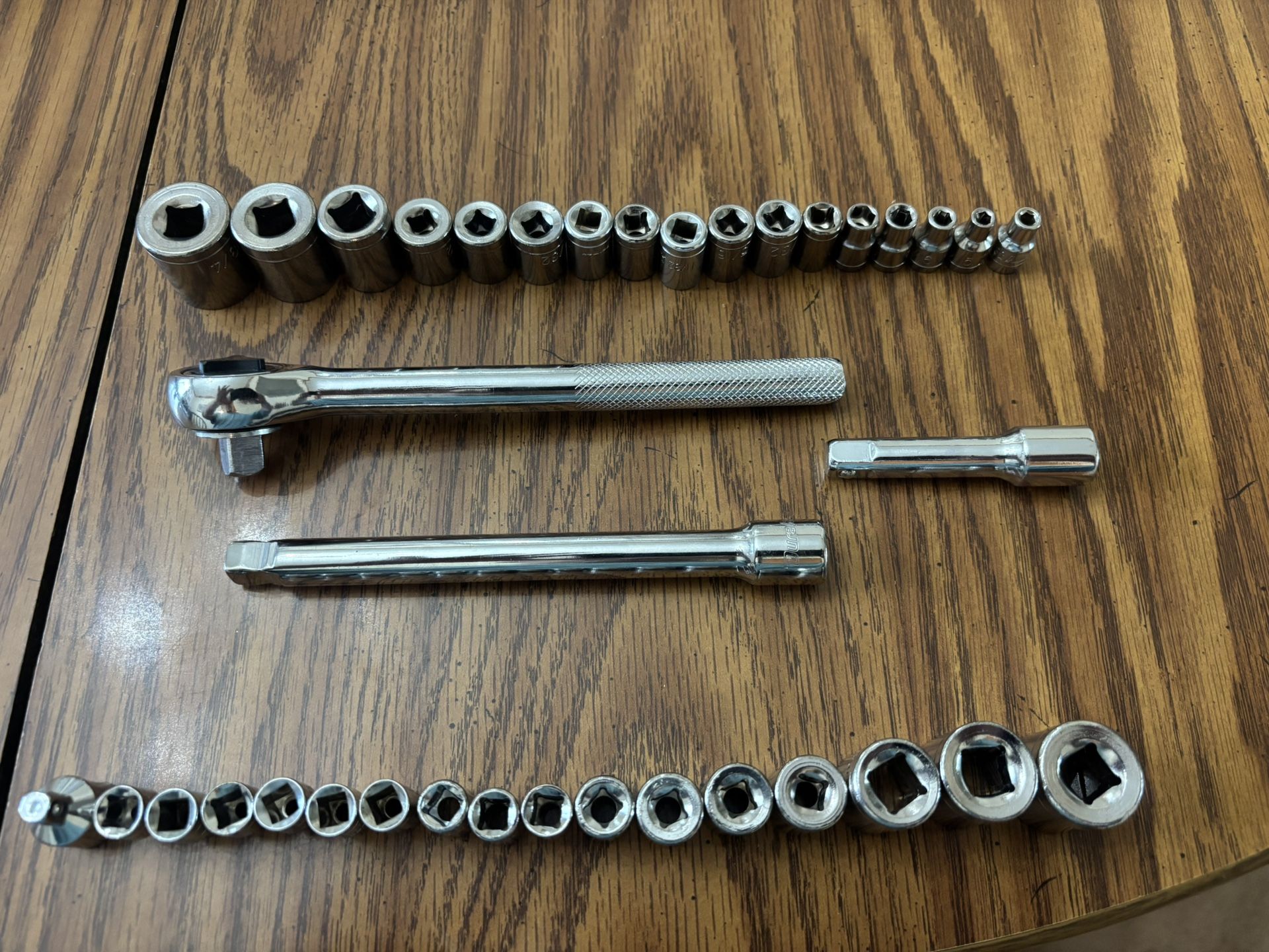 Ratchet Set SAE And Metric