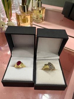 Gold rings