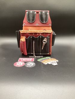 OCCIDENTAL LEATHER COMMERCIAL ELECTRICIAN TOOL CASE(RIGHT HANDED)**(FINANCIAMOS/WE FINANCE)**