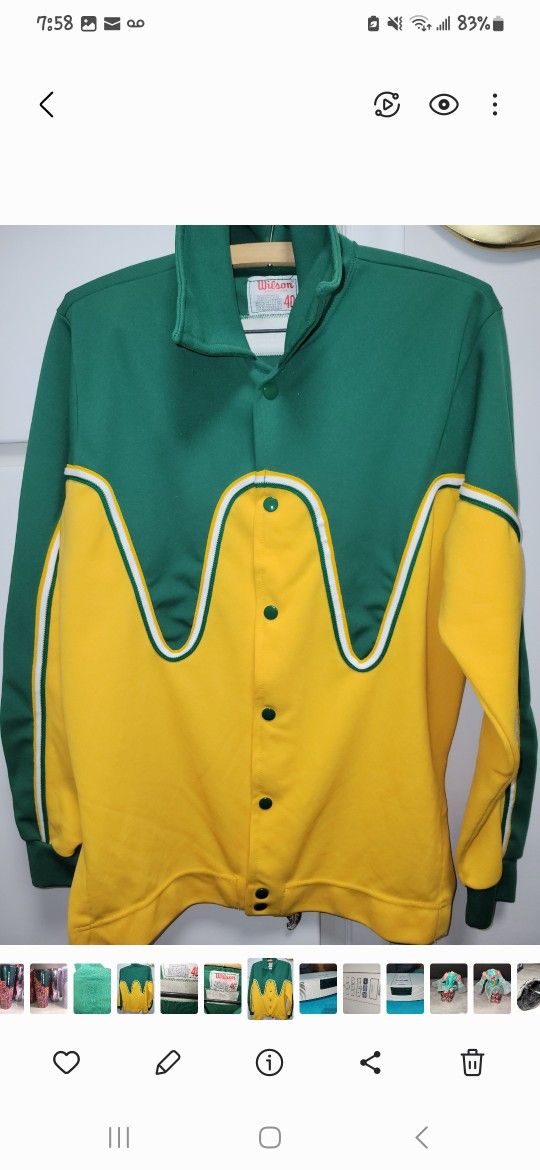 Vintage Wilson Basketball Jacket sz.40