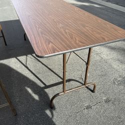 2 - 72inch Long Folding Table