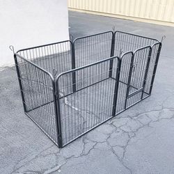$85 (Brand New) Heavy duty 32” tall x 32” wide x 6-panel pet playpen dog crate kennel exercise cage fence