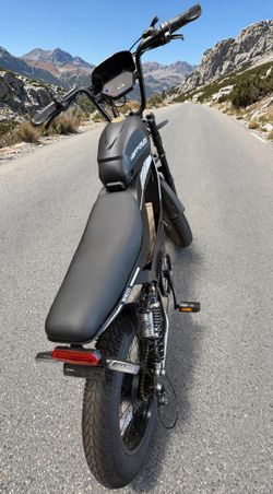HappyRun G100 Electric Bike - Black - Open Box - Fully Assembled - Dual Battery - 36 MPH