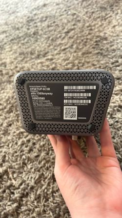 Xfinity xb6-a router working.