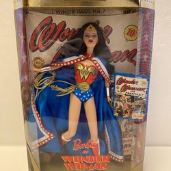 NEW RETIRED NRFB 1999 VINTAGE BARBIE AS WONDER WOMAN COLLECTOR EDITION