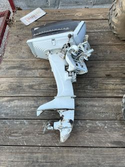 Vintage 1957ish Scott-Atwood 7.5hp Outboard Motor 