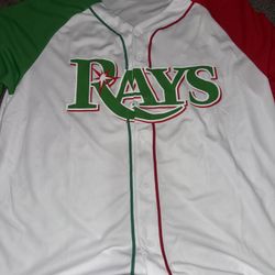 ISAAC PAREDES HISPANIC HERITAGE NIGHT JERSEY SIZE:L