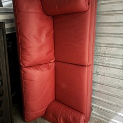 Large Red Couch