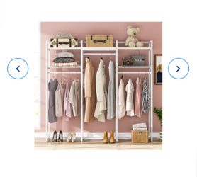 All new 6.23ft to 6.23ft Wx5.97-ft H white wood closet