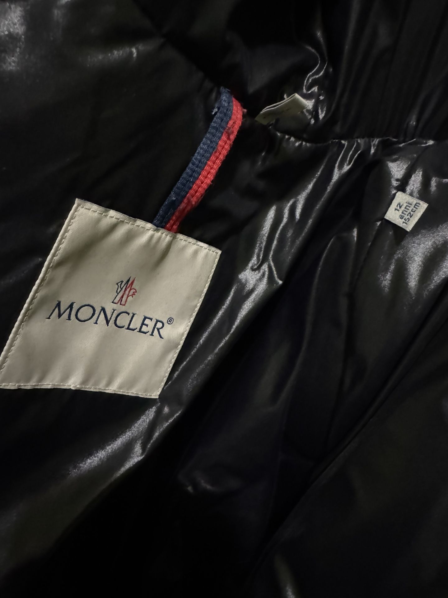 Girls Moncler Black Size 12 Kids