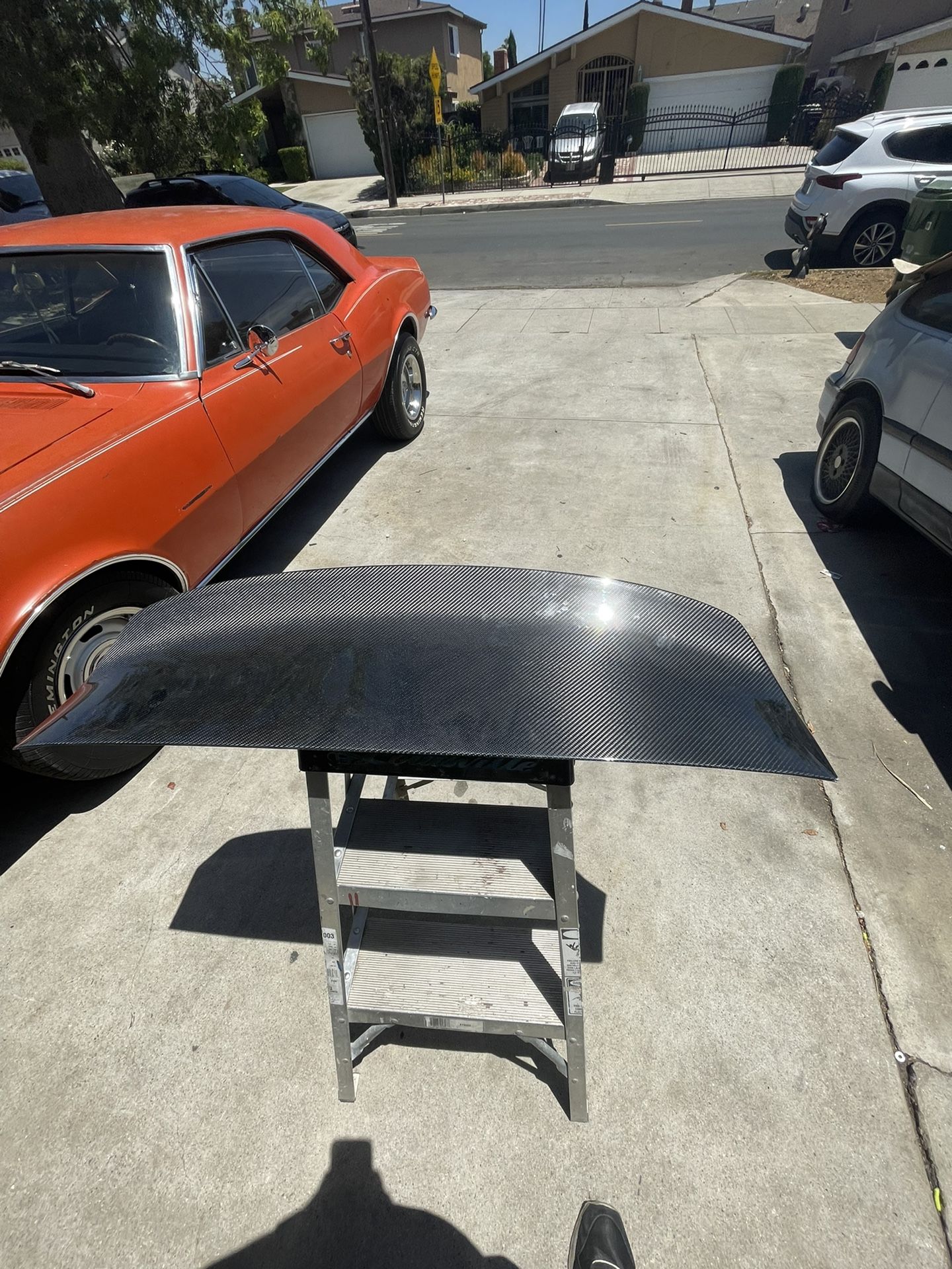 Carbon Fiber Rear Duck Tail For An E91 Bmw 328i Wagon