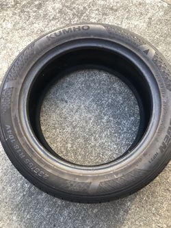 Kumho 235/55 R18 & Bridgestone 245/60 R18