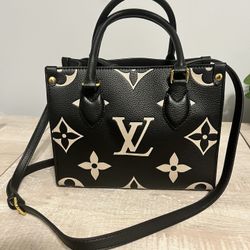 Black Lv Bag