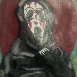 Ghostface Painting 