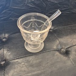 Early American Pattern Glass (EAPG) Beaded Grape Spooner