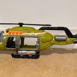 Big green helicopter with sounds