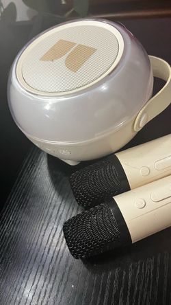 Bluetooth karaoke speaker. Never used