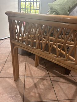 Bamboo TV stand