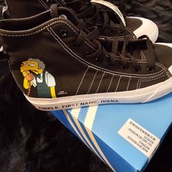 Adidas Nizza RF "The Simpsons" shoes