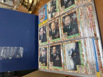Binder of 190 Dessert Storm Trading Cards
