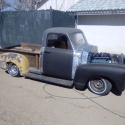 1950s 3 Window  Chevy Pickup 
