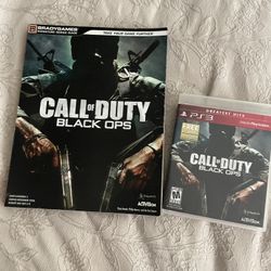 Ps3 Call Of Duty Black Ops With Strategy Guide