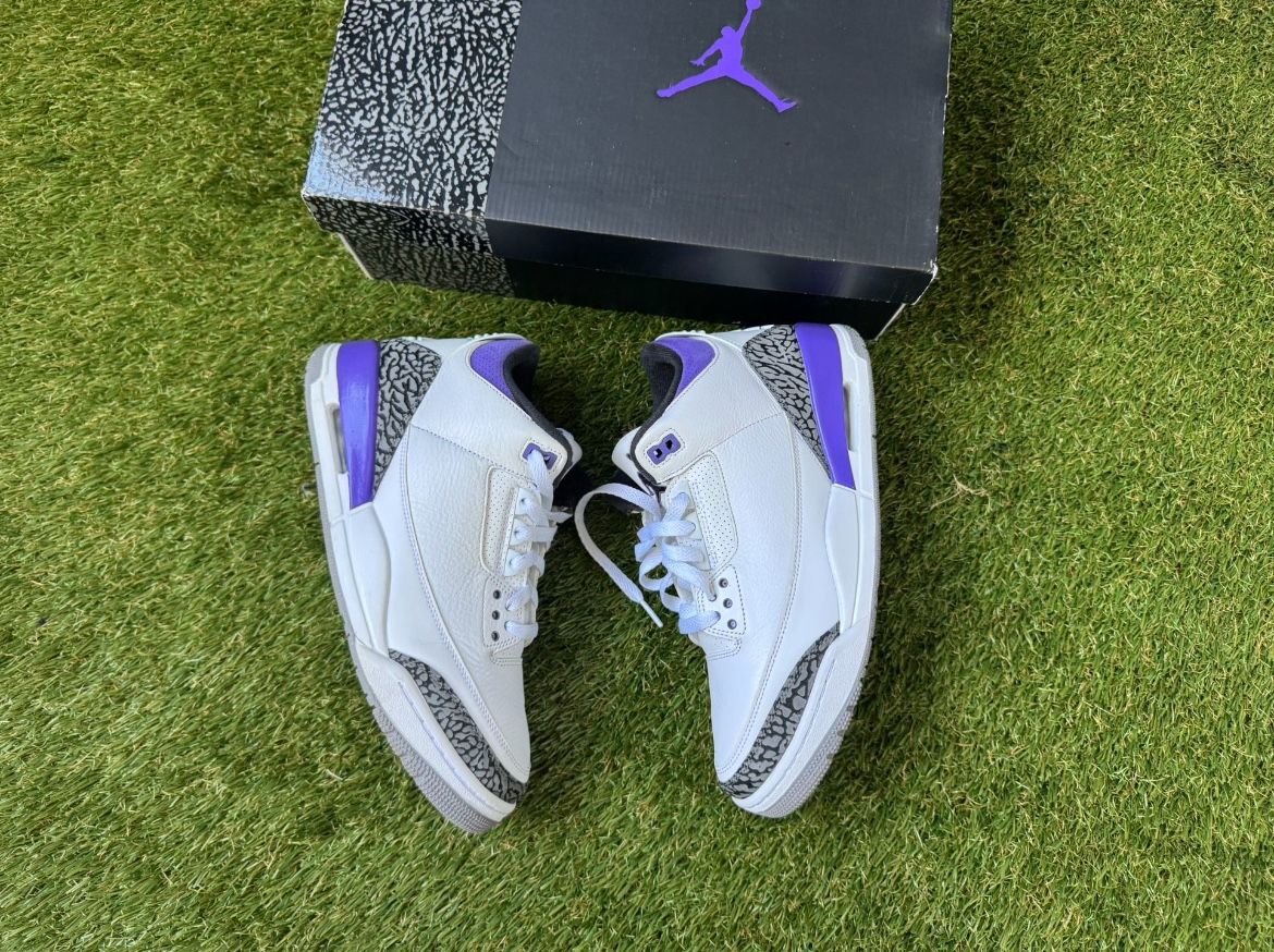 Jordan 3 Retro Dark iris
